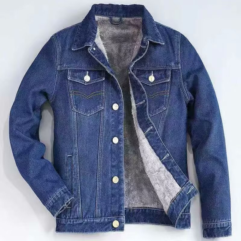 Insulated Denim Jacket for Men