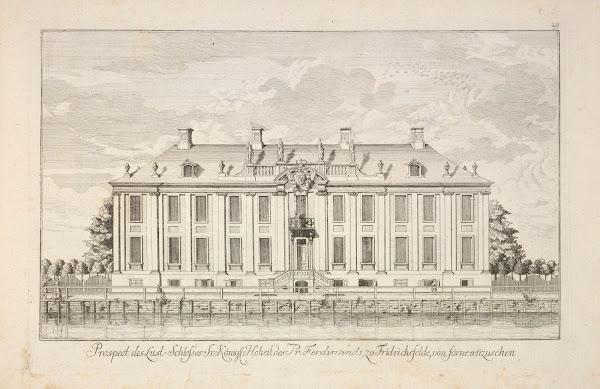 Architecture of German cities Pl24 18th century
