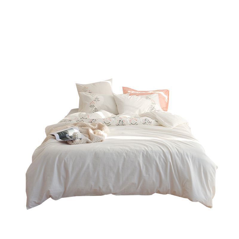 Japanese Cotton Bedding Set, 4-Piece