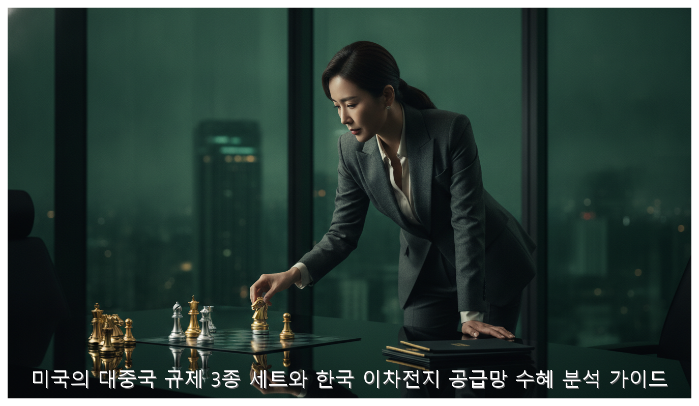 미국의 대중국 규제 3종 세트와 한국 이차전지 공급망 수혜 분석 가이드 핵심 안내 및 분석 인포그래픽 (2)
