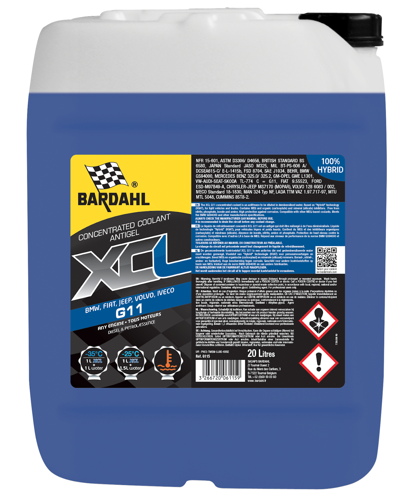 XCL G11 Geconcentreerd - 5L
