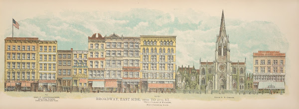 Broadway East Side 10th to 12th St 1899