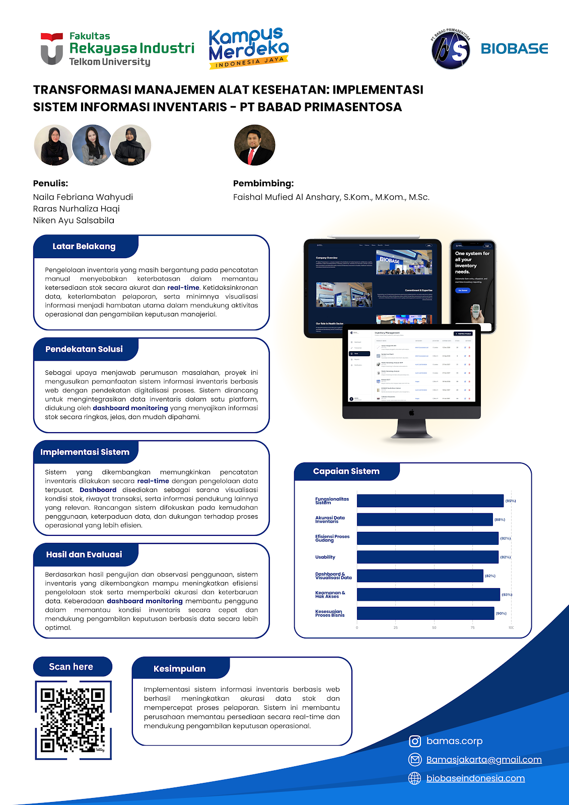 Perancangan Dashboard Sistem Persediaan Untuk Meningkatkan Akurasi Data Stok Pada Proyek PT. Ramadika Mandiri