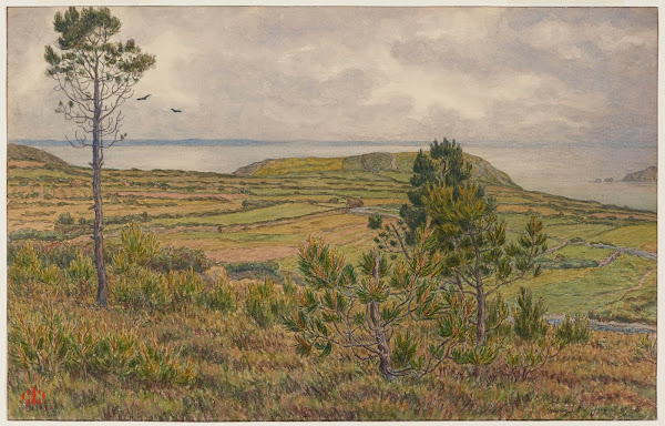 Baie de Douarnenez Morgat 1908