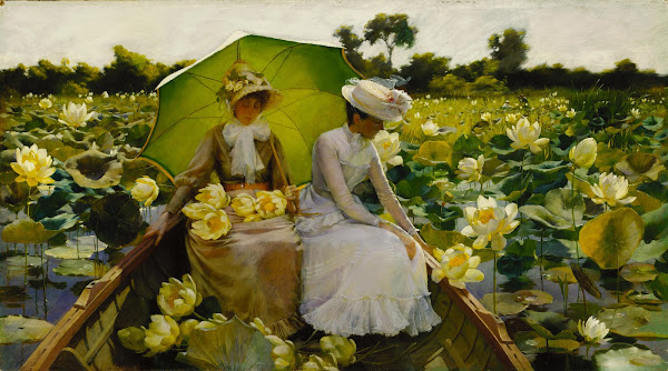 Lotus Lilies 1888