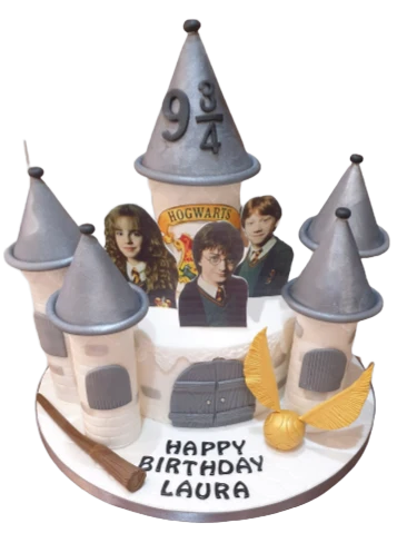 Harry Potter Castle Birthday Cake CB-NC334