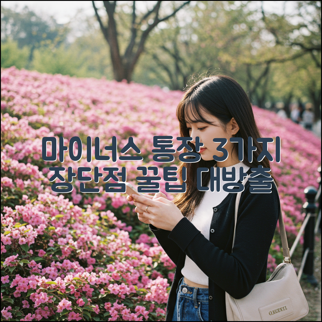 마이너스 통장, 3가지 장단점과 꿀팁