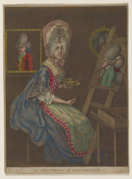 The Paintress of Maccaronis 1770