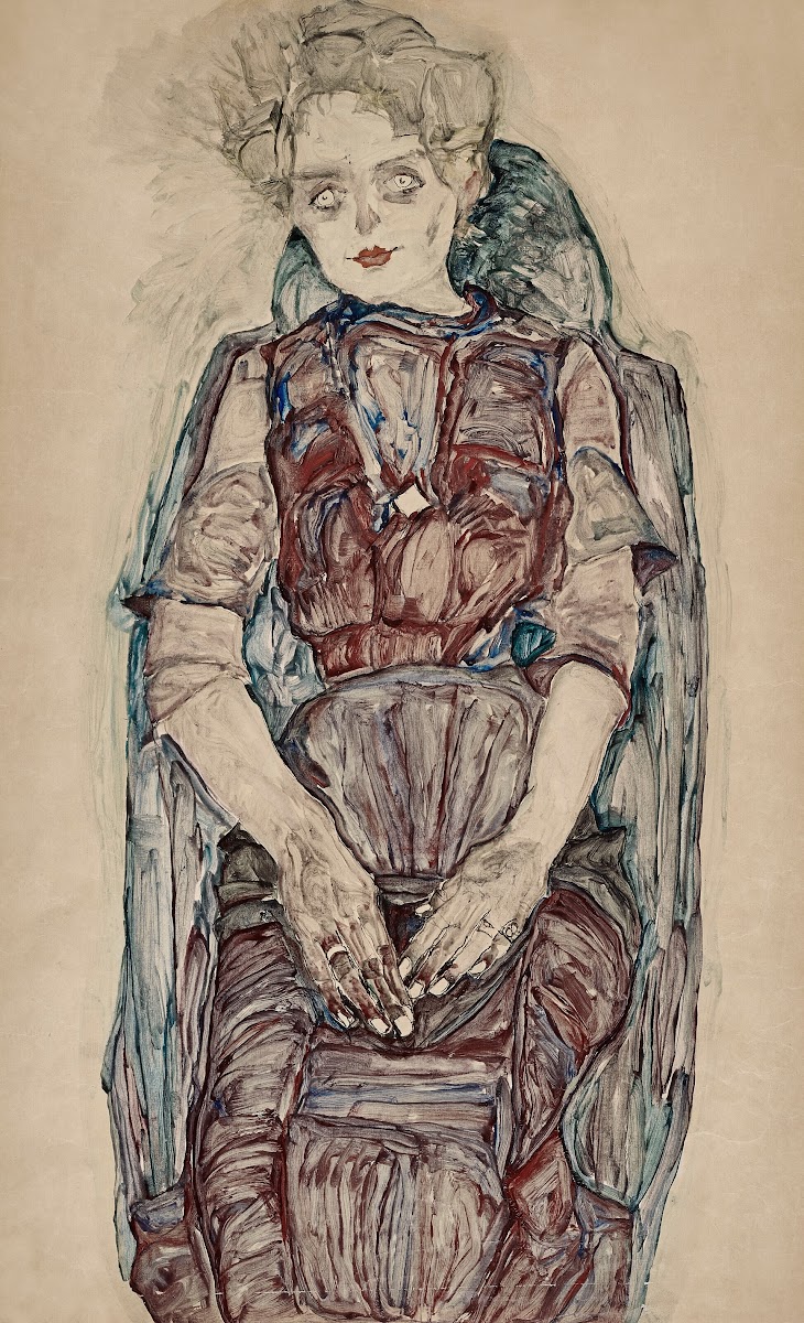 Sitzende Frau 1910