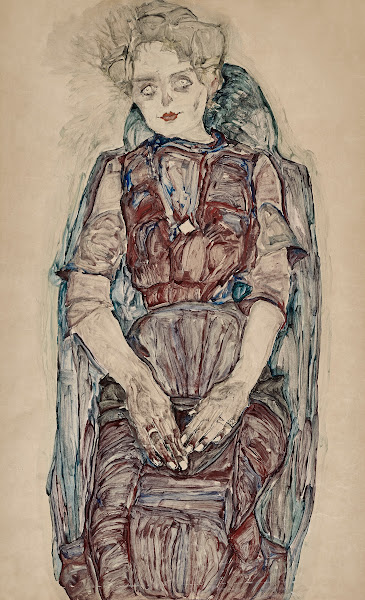 Sitzende Frau 1910