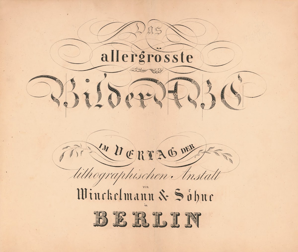 Das allegrösste Bilder ABC  Title Page 1828