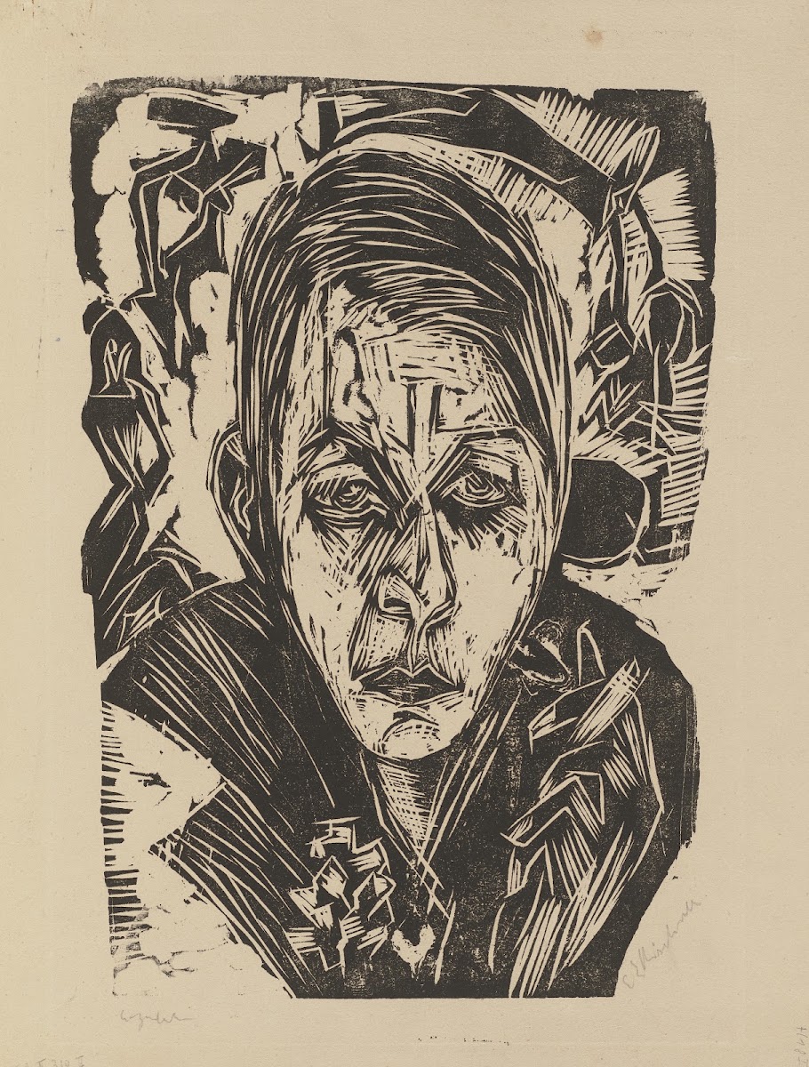 Young Girl with a Cigarette Nele van de Velde 1918