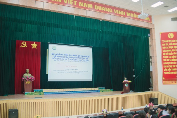 Trường Đại học Tây Bắc tổ chức Tuần sinh hoạt công dân học sinh, sinh viên cho tân sinh viên khoá K64, năm học 2023 - 2024
