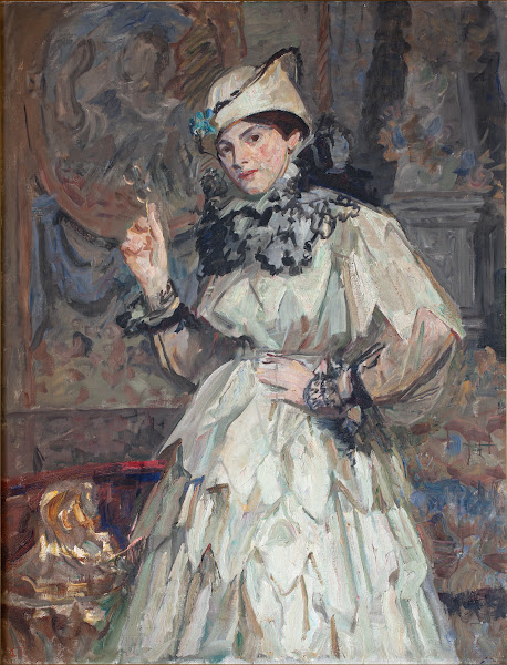 The Artists Daughter in Fancy Dress 1915   1916