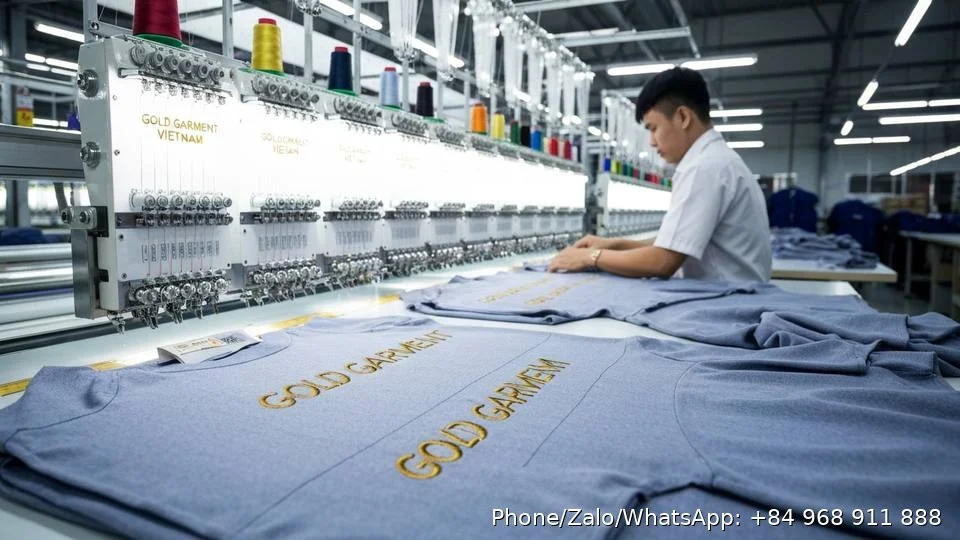 garment manufacturing staff - Gold Garment Vietnam