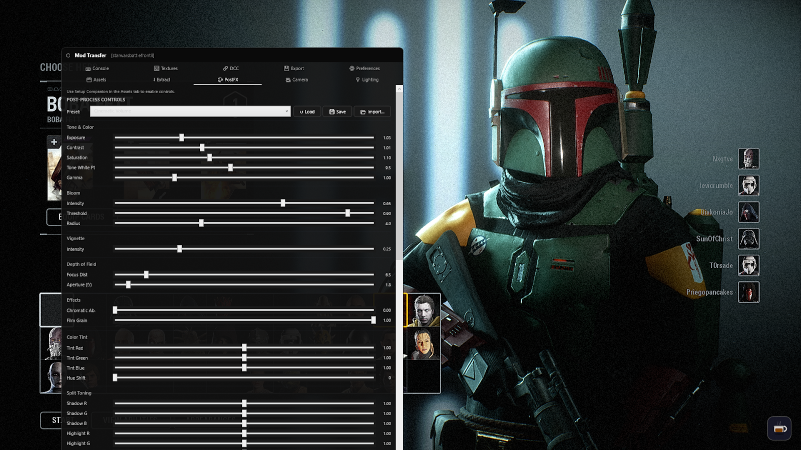 Mod Transfer Interface 99