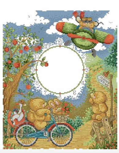 CMP Forever Friends Clock