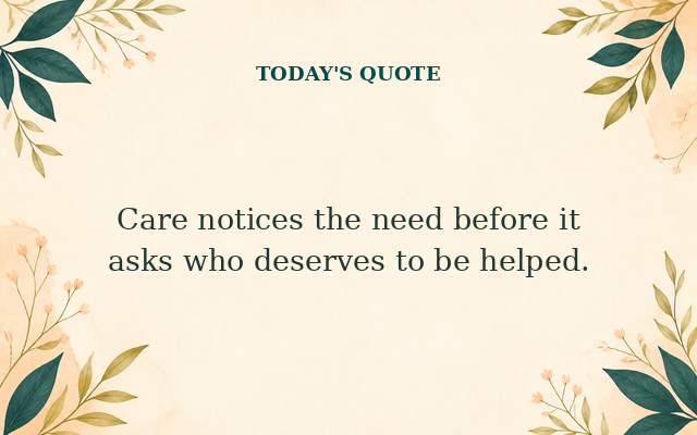 The Good Daily quote for 2026-08-25