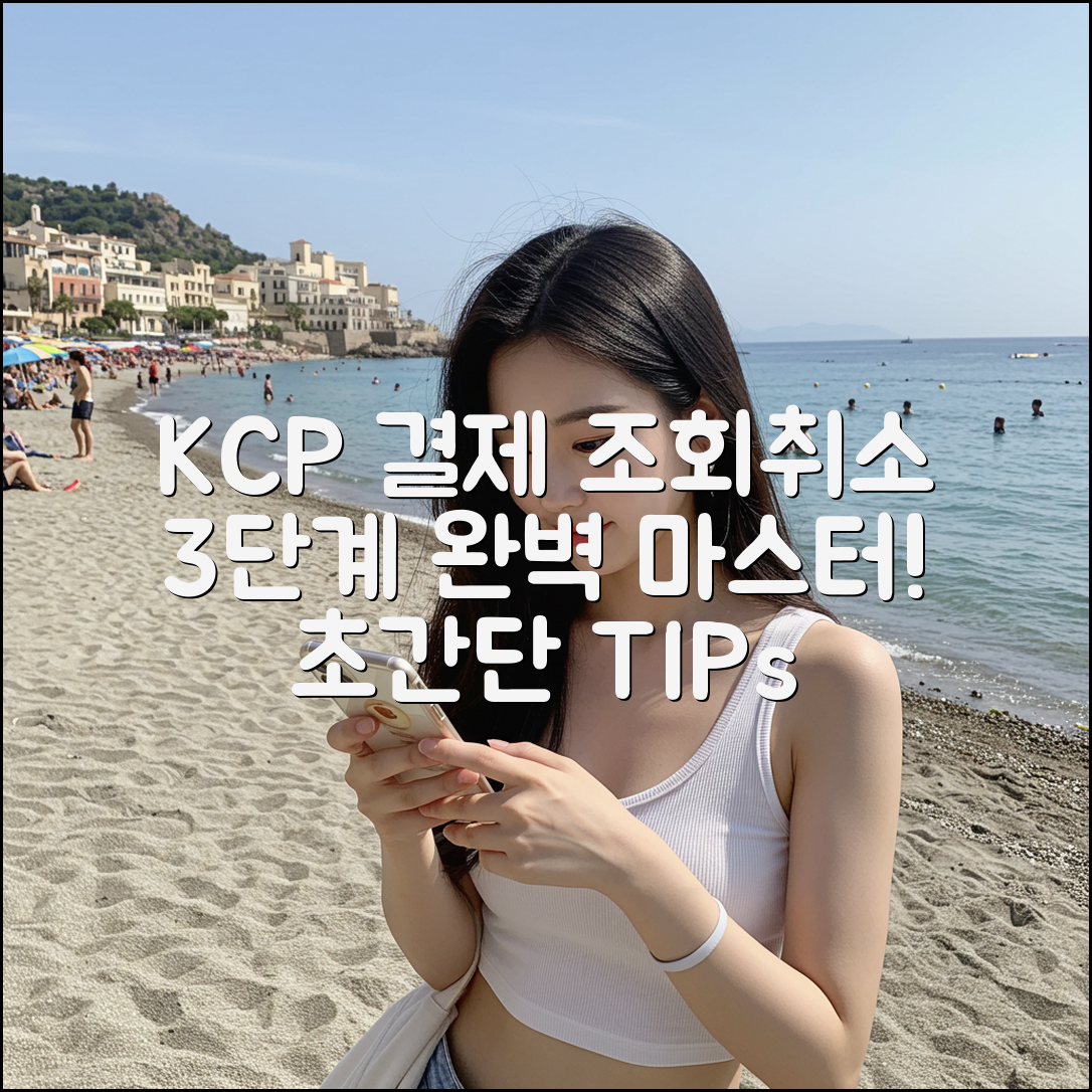 KCP 결제내역 조회·취소 3단계 완벽 마스터!