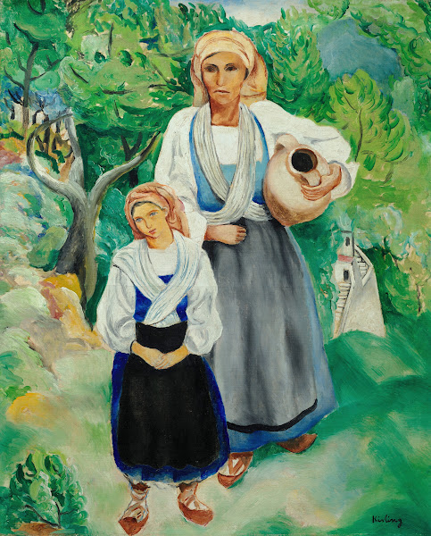 Paysannes en costume traditionnel 1920