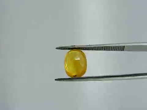 Natural bangkok Yellow Sappire 4.86 cts