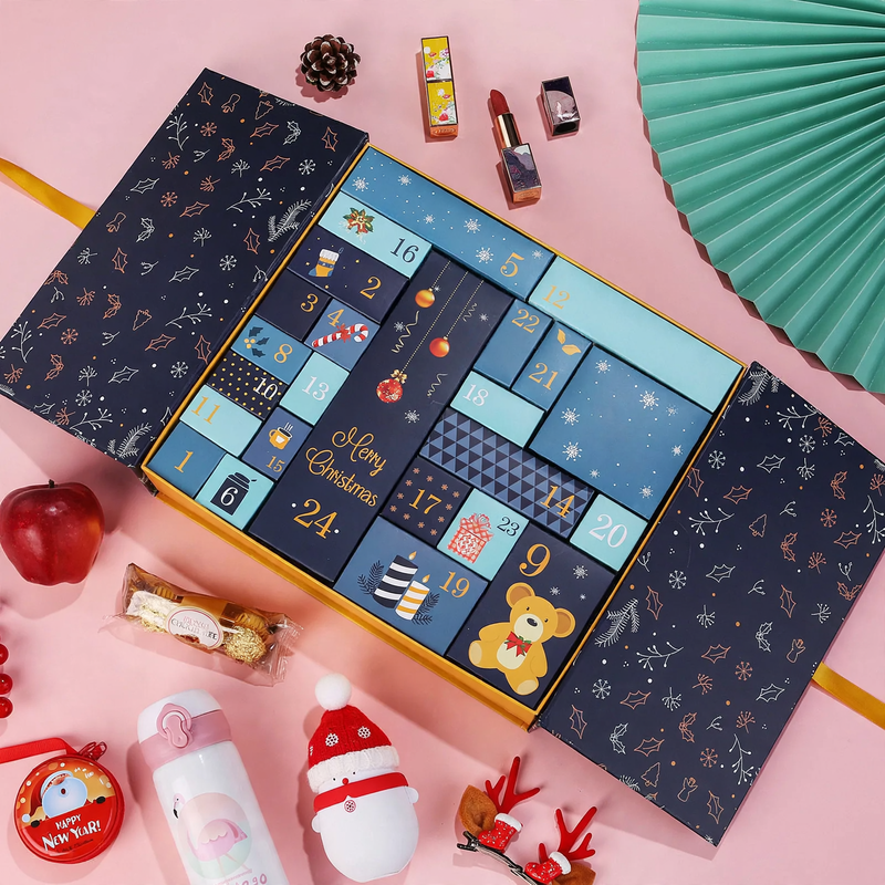 Christmas Advent Calendar Empty Gift Box