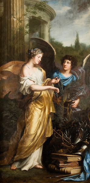King Charles XIs upbringing Allegory 1668
