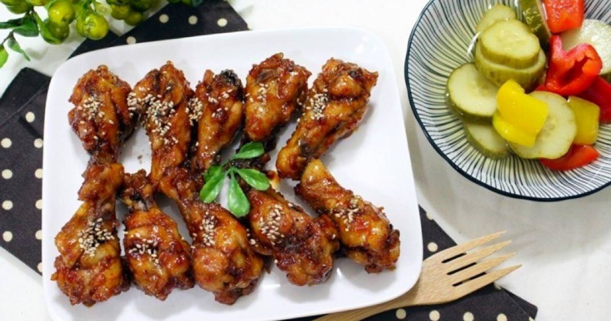 Đùi gà kho nước tương