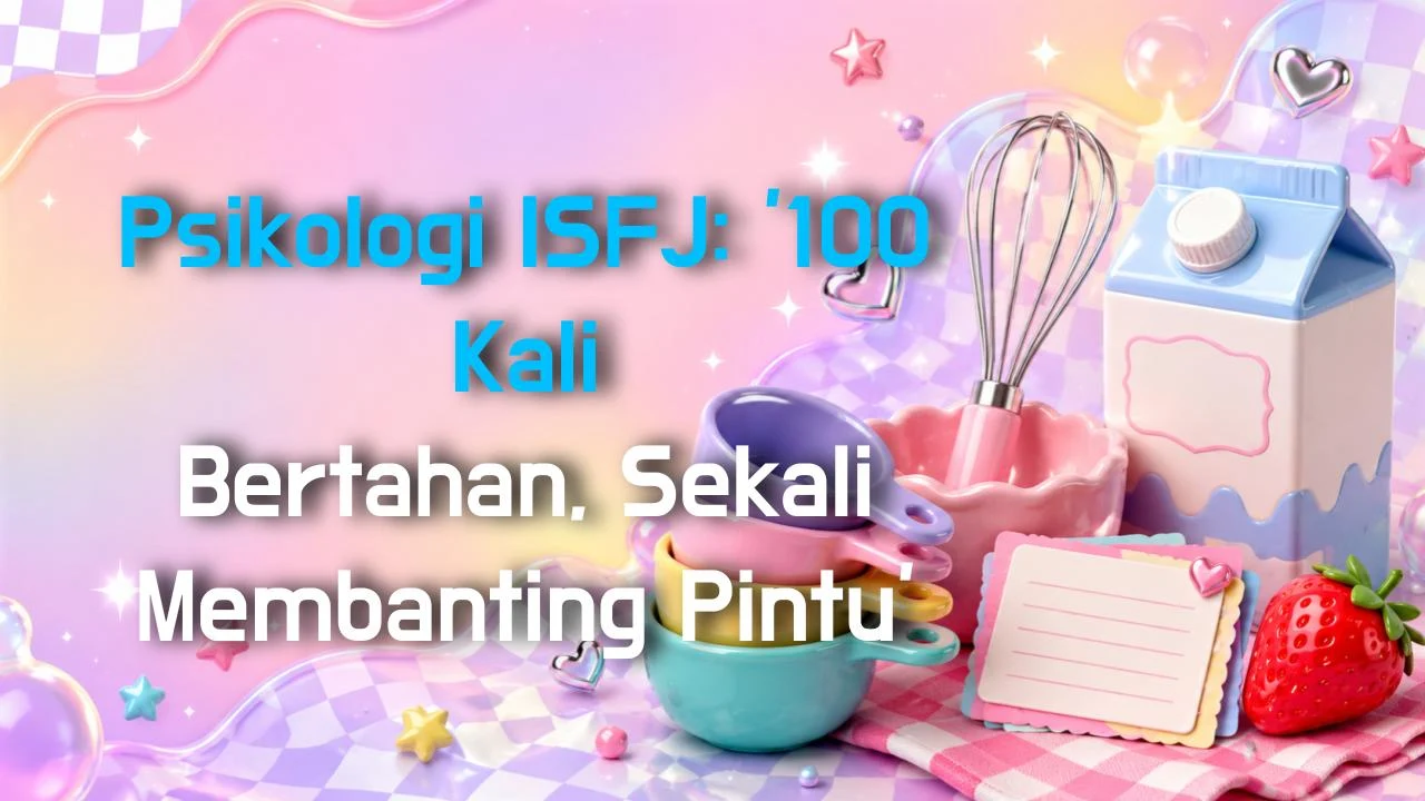 Psikologi ISFJ: '100 Kali Bertahan, Sekali Membanting Pintu'