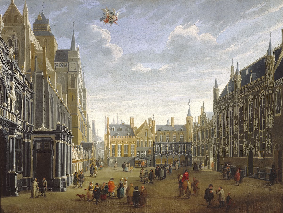 The Burg in Bruges 1672