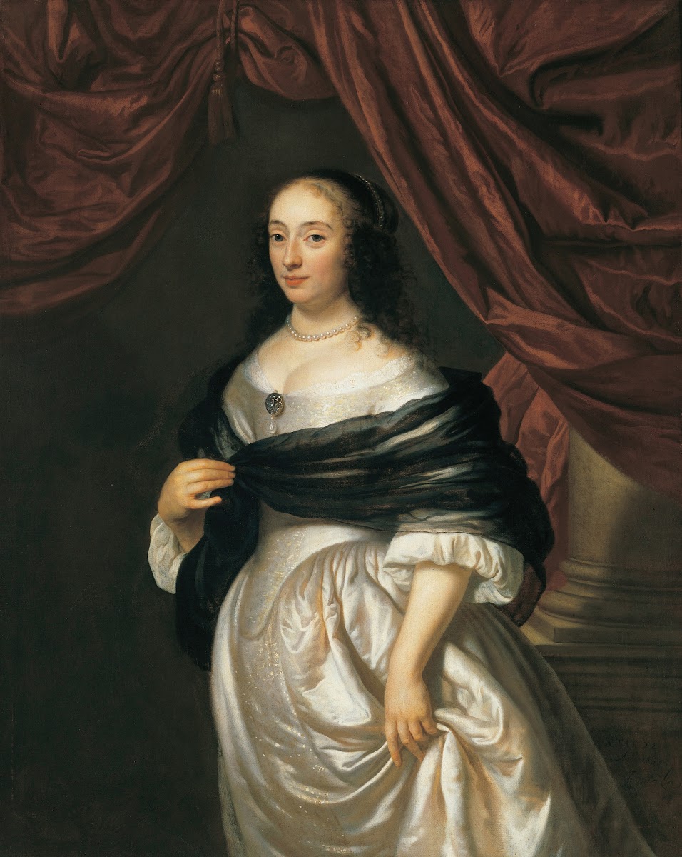 Portrait of the Countess of Goldstein 1655
