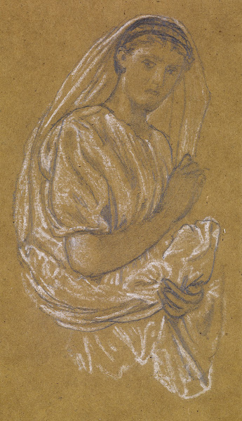 St Theophilus and the Angel  Study of a Court Lady