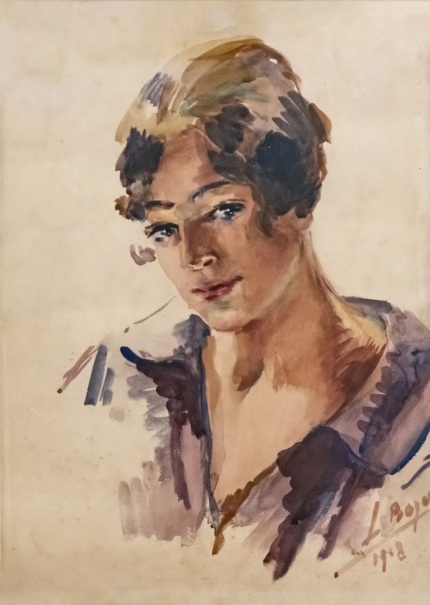 Female bust 1918