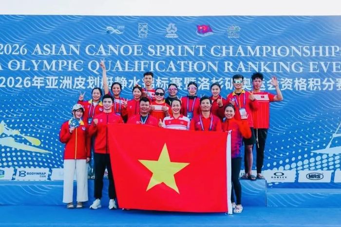 Canoeing Việt Nam giành 1 HCV giải vô địch châu Á - Đài Phát thanh và truyền hình Hà Nội