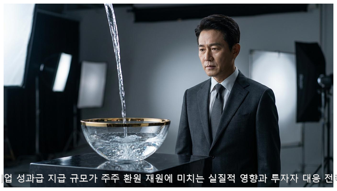 기업 성과급 지급 규모가 주주 환원 재원에 미치는 실질적 영향과 투자자 대응 전략 핵심 안내 및 분석 인포그래픽 (4)