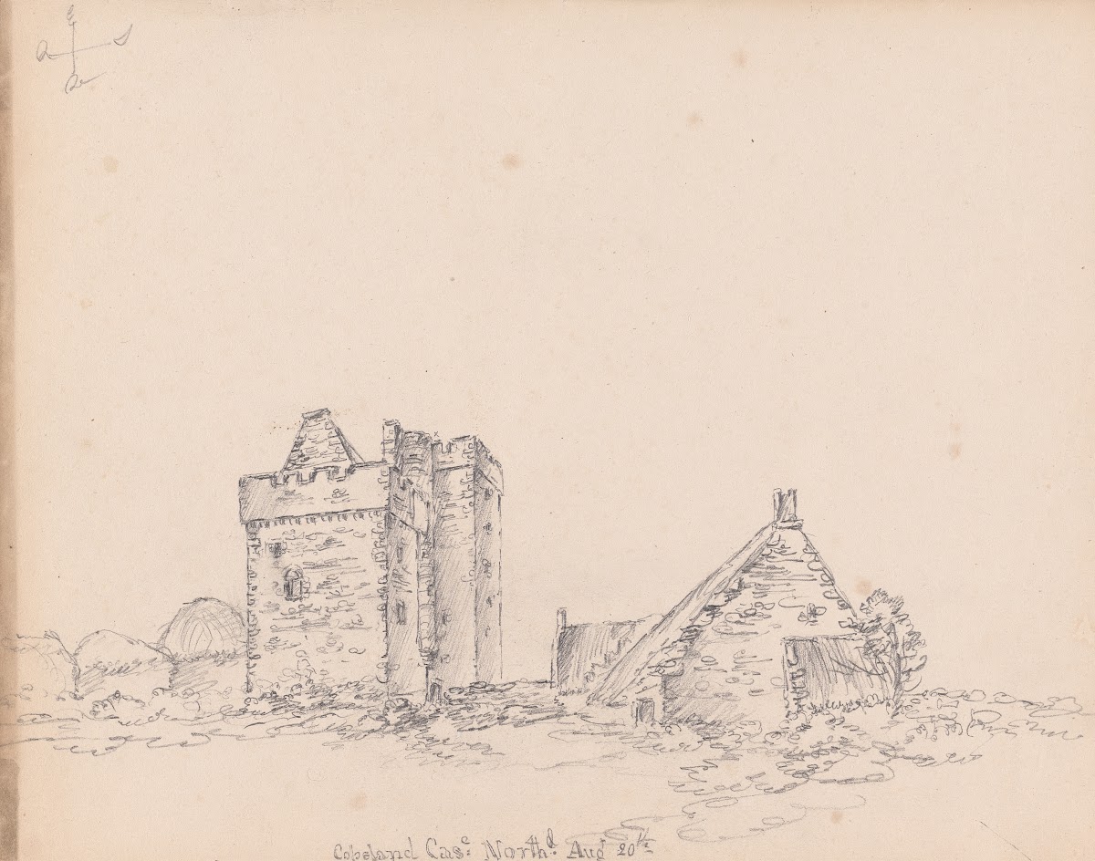 Coupland Castle Northumberland 1792
