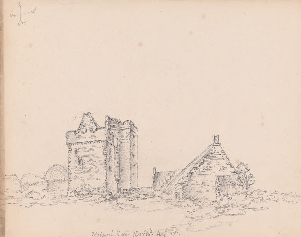 Coupland Castle Northumberland 1792