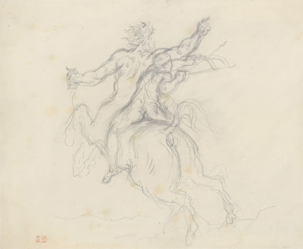 The Education of Achilles ca 1844