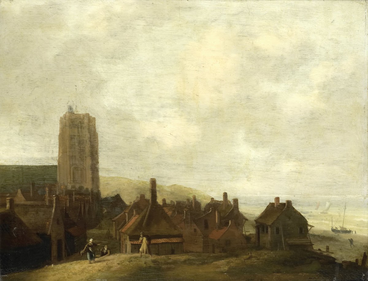 View of Egmond aan Zee 1660   1708