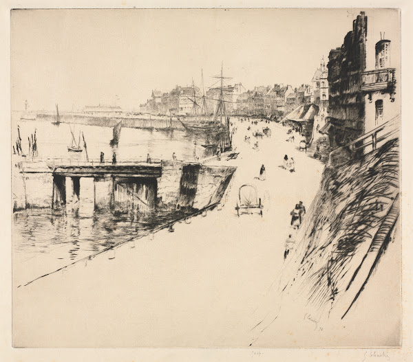 The Dam of Treport