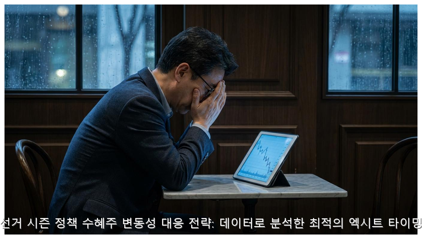 선거 시즌 정책 수혜주 변동성 대응 전략: 데이터로 분석한 최적의 엑시트 타이밍 핵심 안내 및 분석 인포그래픽 (2)