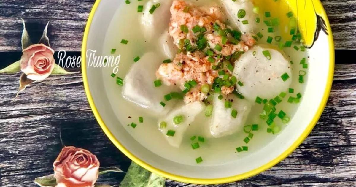 Canh Khoai Sọ Nấu Tôm