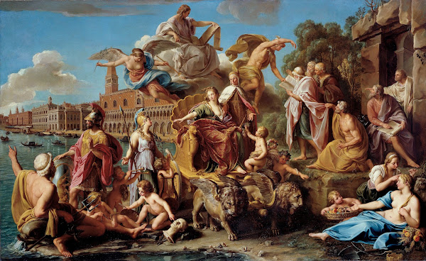 The Triumph Of Venice C 1737