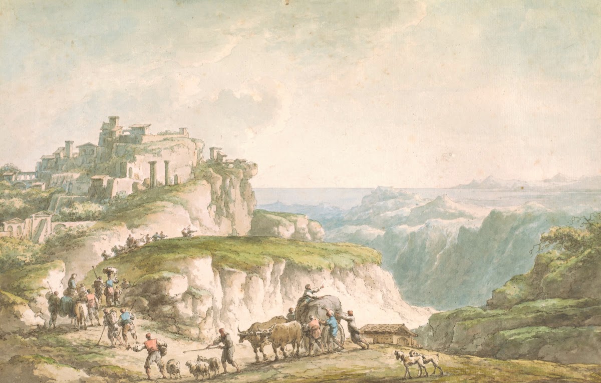 View of Catanzaro About 1780
