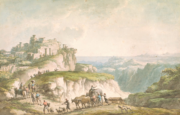 View of Catanzaro About 1780
