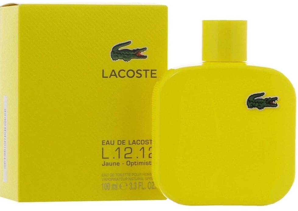 L12 AMARILLO DE LACOSTE HOMBRE 100ML EDT