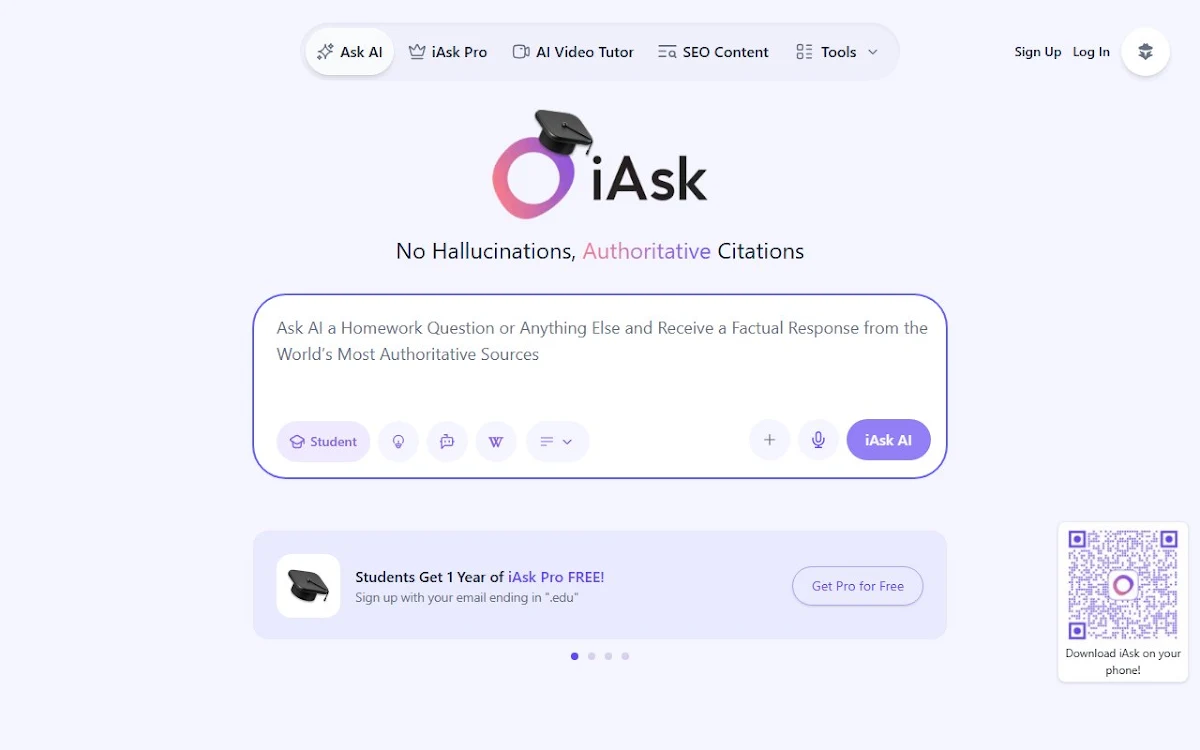 Captura de Ask an AI
