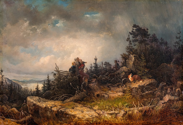 Fox in Trap 1854
