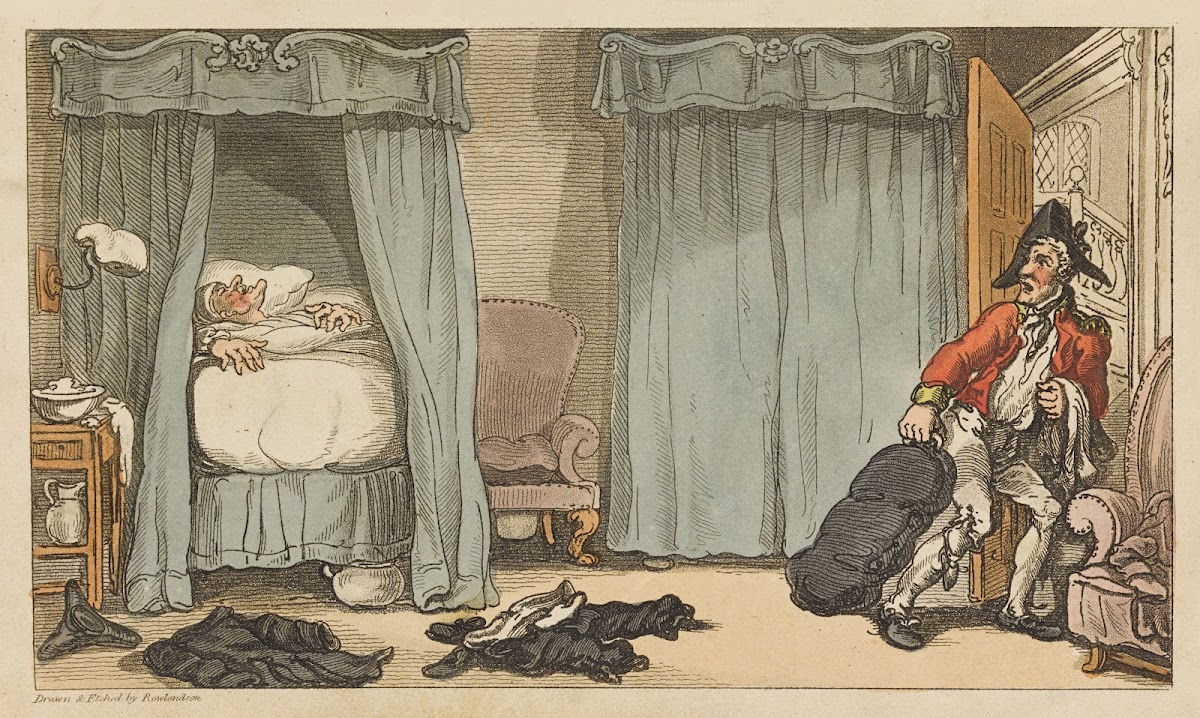 Doctor Syntax robbd of his property 1812
