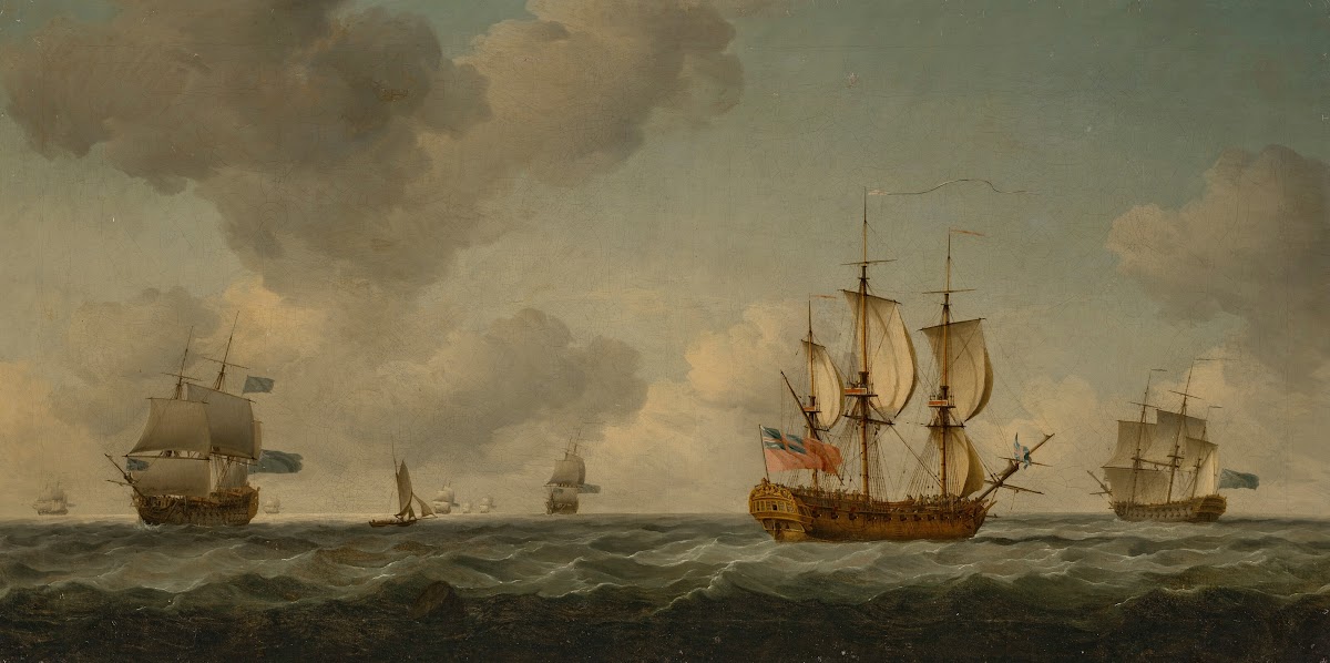The Channel Fleet at Sea